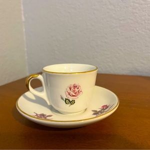 Richard Ginori (Rare Mary & Jesus) Demitasse Set